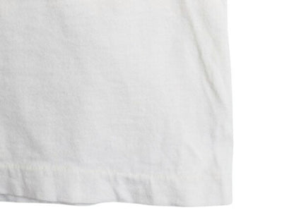90s USA製 オールド ギャップ アート イラスト プリント Tシャツ メンズ XL グラフィック フラワー ボタニカル トロピカル 大きいサイズ 白