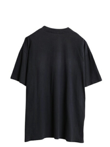 90s ジョーク メッセージ プリント Tシャツ メンズ L 程/ 古着 オールド グラフィック シングルステッチ ヘビーウェイト コットン ブラック