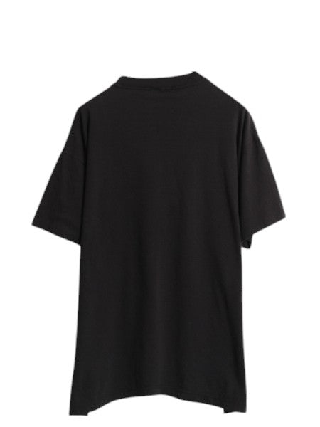 90s USA製 スラング メッセージ プリント 半袖 Tシャツ メンズ XL 程 / オールド 大きいサイズ ラップ ヒップホップ シングルステッチ 黒