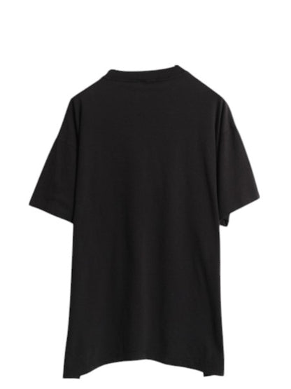 90s USA製 スラング メッセージ プリント 半袖 Tシャツ メンズ XL 程 / オールド 大きいサイズ ラップ ヒップホップ シングルステッチ 黒