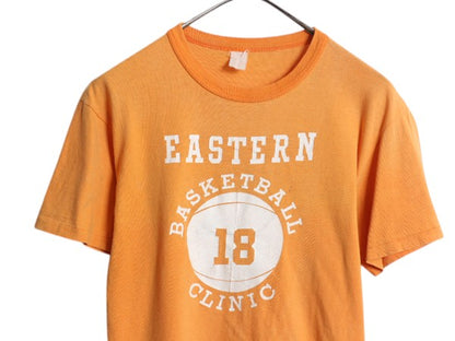 60s USA製 サザンアスレチック 4段 プリント 半袖 Tシャツ メンズ レディース S 程 ヴィンテージ ラッセル シングルステッチ 100% コットン
