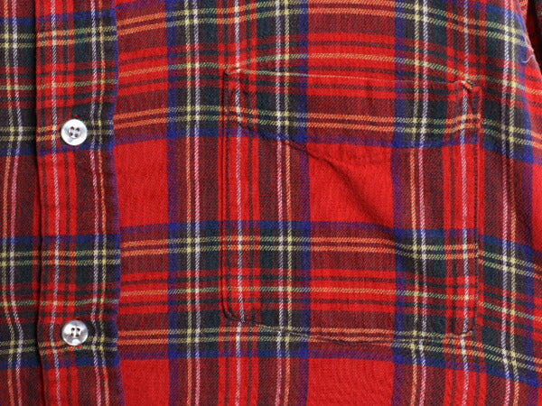80s USA製 エルエルビーン チェック ライト フランネル シャツ メンズ M / 古着 LLBEAN ヴィンテージ 長袖シャツ ネルシャツ マルチカラー