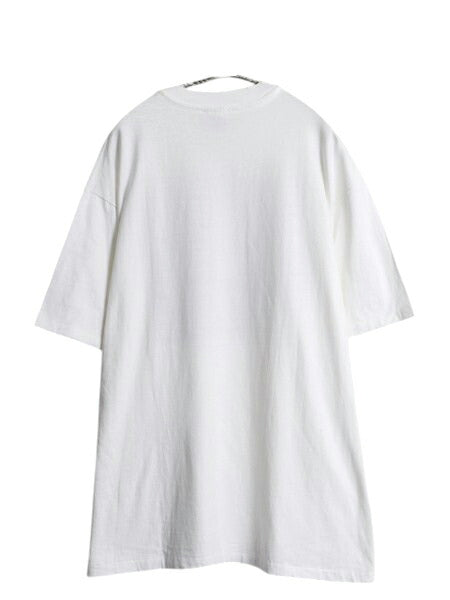 90s USA製 ウシ アート イラスト プリント Tシャツ メンズ XL / アニマル グラフィック ヘビーウェイト シングルステッチ 大きいサイズ 白