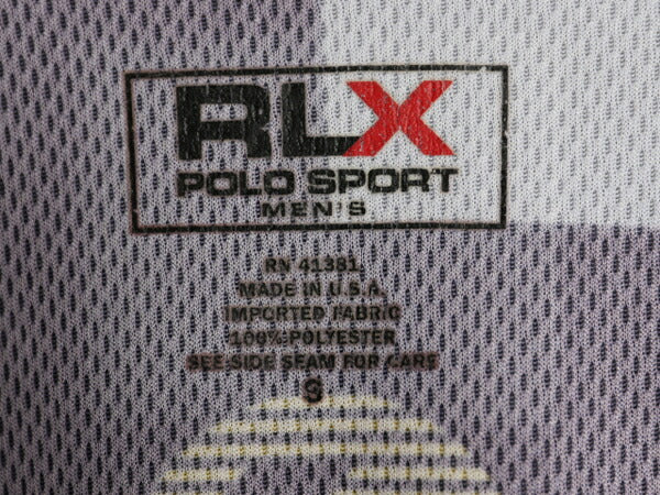 00s USA製 RLX ポロスポーツ ラルフローレン 半袖 サイクル ジャージ メンズ S オールド プルオーバー サイクルウェア 自転車 サイクリング
