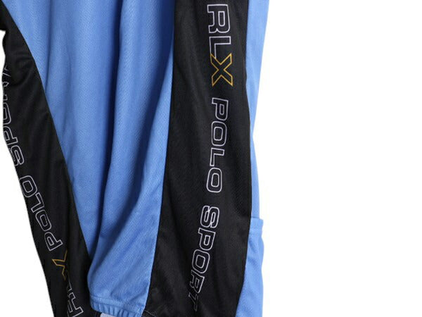 00s USA製 RLX ポロスポーツ ラルフローレン 半袖 サイクル ジャージ メンズ S オールド プルオーバー サイクルウェア 自転車 サイクリング