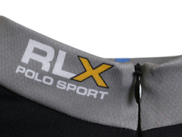 00s USA製 RLX ポロスポーツ ラルフローレン 半袖 サイクル ジャージ メンズ S オールド プルオーバー サイクルウェア 自転車 サイクリング