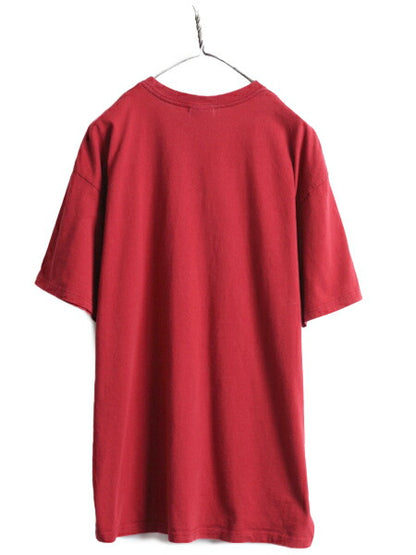 00s オールド ■ ナイキ x レブロン ジェームス ラメ スタッズ プリント 半袖 Tシャツ L / 00年代 NIKE NBA Lebron James Witness バスケ