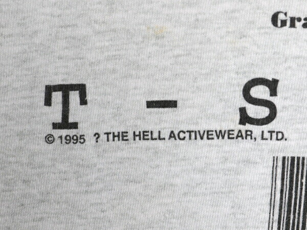 90s USA製 ジョーク メッセージ 両面 プリント Tシャツ メンズ M 古着 オールド イラスト グラフィック シングルステッチ ヘビーウェイト