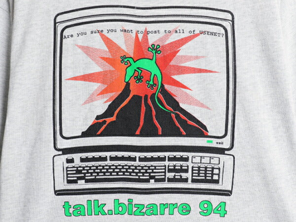 90s USA製 メッセージ イラスト プリント Tシャツ メンズ XL 古着 オールド 大きいサイズ グラフィック シングルステッチ ヘビーウェイト