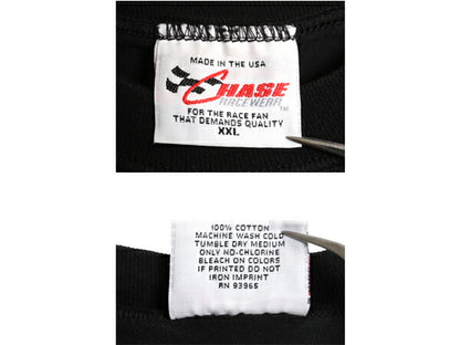 90s USA製 ナスカー イラスト 全面 プリント Tシャツ メンズ XXL オールド グラフィック モータースポーツ オールオーバー 黒 大きいサイズ