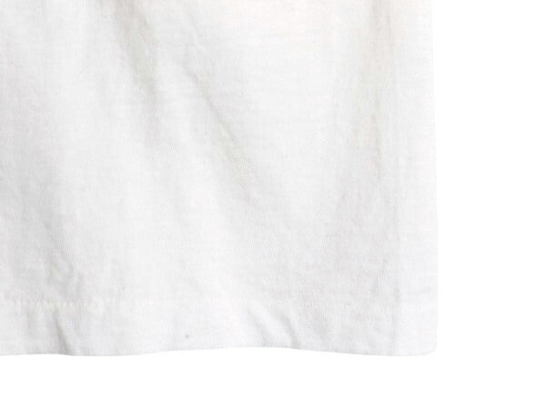 70s レーシングカー イラスト 染込み プリント リンガー Tシャツ メンズ レディース S 程 ヴィンテージ シングルステッチ レース アメ車 白