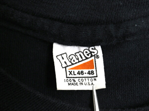 70s USA製 ピーター フランプトン ロゴ イラスト プリント Tシャツ XL 小さめ メンズ L / ヴィンテージ ロック シングルステッチ 黒 当時物