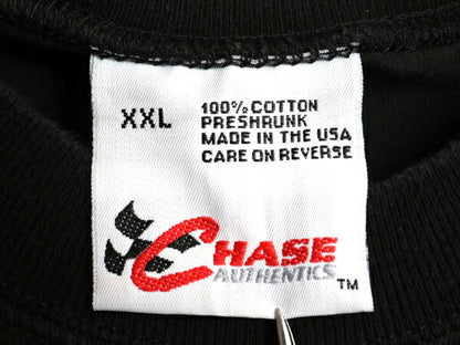 90s USA製 ナスカー イラスト 全面 プリント Tシャツ メンズ XXL オールド グラフィック モータースポーツ オールオーバー 大きいサイズ 黒