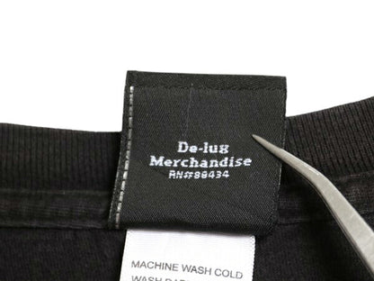 00s ハーレー ダビットソン 両面 プリント Tシャツ メンズ L 古着 オールド オフィシャル ヘビーウェイト バイク イラスト グラフィック 黒