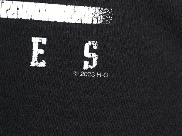 ハーレー ダビットソン 両面 プリント 長袖 Tシャツ メンズ XL / オフィシャル バイク イラスト グラフィック ロゴ ロンT 大きいサイズ 黒