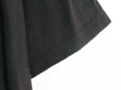 デッドストック 70s USA製 企業 ロゴ グラフィック アート プリント Tシャツ XL 小さめ メンズ M 70年代 ヴィンテージ シングルステッチ 黒