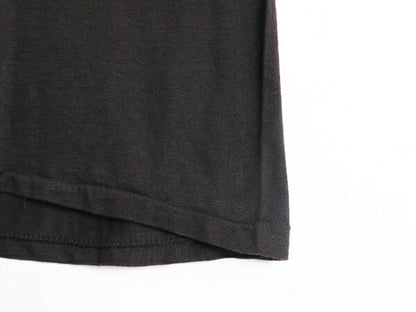 デッドストック 70s USA製 企業 ロゴ グラフィック アート プリント Tシャツ XL 小さめ メンズ M 70年代 ヴィンテージ シングルステッチ 黒