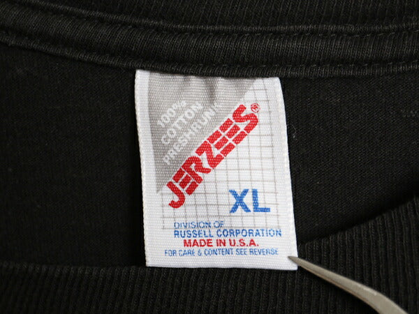 90s USA製 アート イラスト 総柄 プリント Tシャツ メンズ XL / オールド グラフィック ネイティブ 壁画 プリミティブ オールオーバー 黒