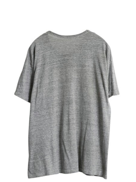 60s USA製 ラッセル 企業物 3段 染込み プリント Tシャツ XL 小さめ メンズ L 程 初期 金タグ ヴィンテージ シングルステッチ 100%コットン