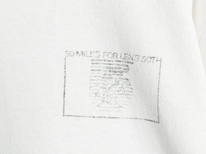 90s USA製 サイクリング イラスト プリント Tシャツ メンズ L 古着 オールド ワンポイント グラフィック チャンピオン シングルステッチ 白