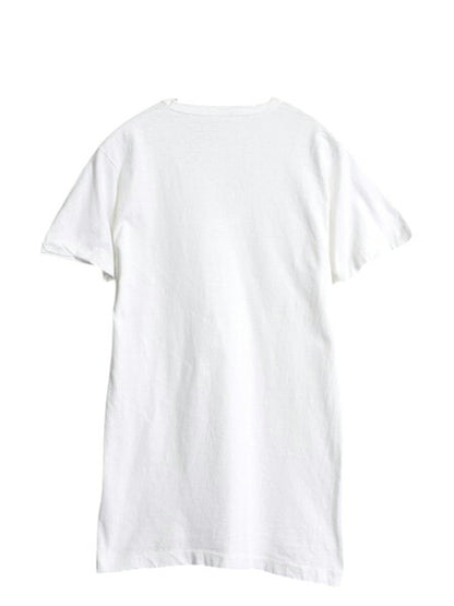 70s USA製 フルーツオブザルーム バインダーネック Vネック 無地 半袖 Tシャツ L 小さめ メンズ M 程/ ヴィンテージ シングルステッチ 白