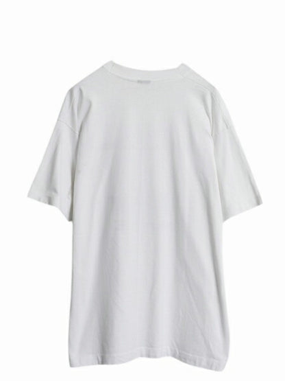 90s USA製 ジョーク キャラクター イラスト プリント Tシャツ メンズ XL / オールド 大きいサイズ メッセージ シングルステッチ カットソー