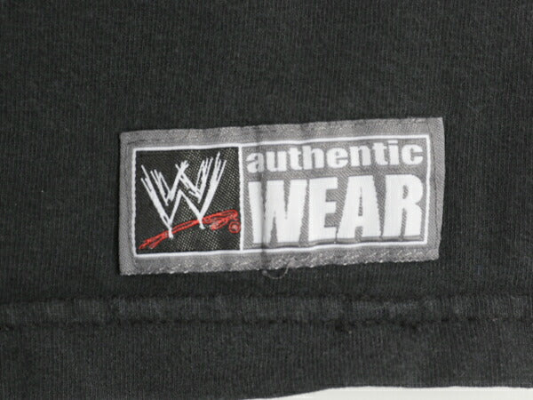 WWE オフィシャル ボー ダラス メッセージ 両面 プリント Tシャツ メンズ 2X 古着 ヘビーウェイト プロレス アメプロ WWF 大きいサイズ 黒