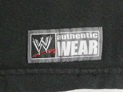 WWE オフィシャル ボー ダラス メッセージ 両面 プリント Tシャツ メンズ 2X 古着 ヘビーウェイト プロレス アメプロ WWF 大きいサイズ 黒