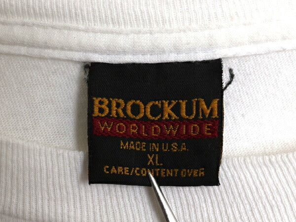 90s USA製 ★ ビーチボーイズ イラスト プリント Tシャツ メンズ XL / オールド オフィシャル グラフィック バンド ロック サーフ BROCKUM