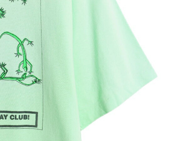 90s USA製 トカゲ 四十八手 イラスト プリント Tシャツ メンズ L 程 古着 オールド グラフィック エロ SEX キャラクター シングルステッチ