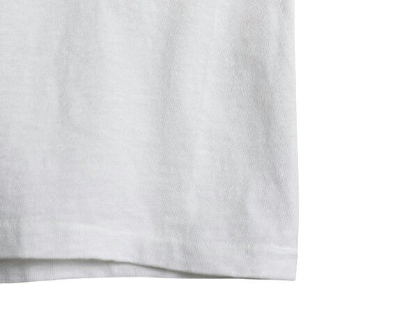 80s USA製 ジョッキー ポケット付き 無地 半袖 Tシャツ メンズ M 小さめ S 古着 ヴィンテージ シングルステッチ ポケT インナー ホワイト