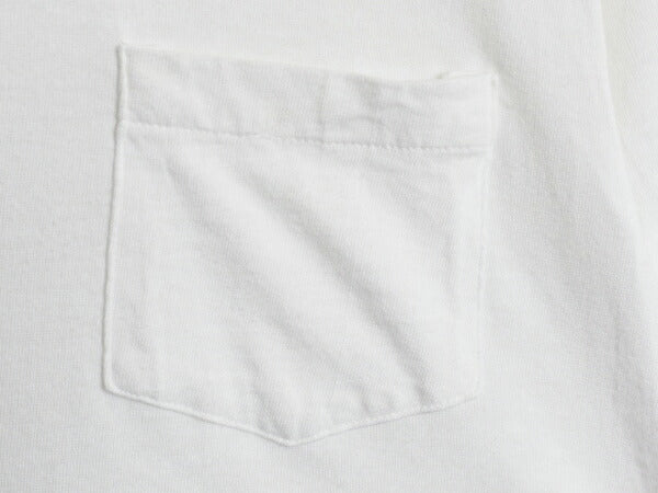 80s USA製 ジョッキー ポケット付き 無地 半袖 Tシャツ メンズ M 小さめ S 古着 ヴィンテージ シングルステッチ ポケT インナー ホワイト