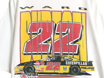 00s USA製 ナスカー イラスト 両面 プリント Tシャツ メンズ XL オールド グラフィック モータースポーツ レース 企業 ポケT 大きいサイズ
