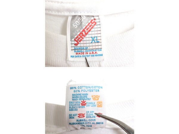90s USA製 ジミー バフェット ツアー 両面 イラスト プリント Tシャツ メンズ XL / オールド バンド ロック オフィシャル グラフィック 白