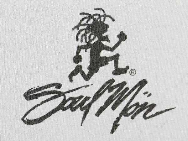 90s Soul Man ラスタ イラスト プリント Tシャツ メンズ L / 古着 オールド アート レゲエ ジャマイカ キャラクター シングルステッチ 両面