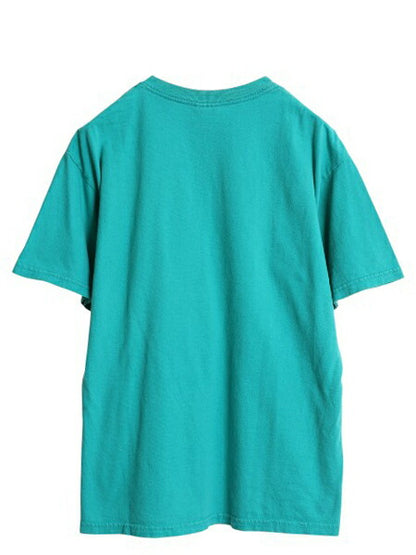 00s ジョーク キャラクター イラスト プリント Tシャツ メンズ M / オールド グラフィック ヘビーウェイト カットソー ターコイズ グリーン