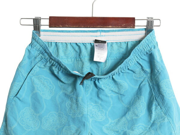 パタゴニア バギーズ ショーツ レディース XS / 10年製 総柄 ナイロン ショートパンツ アウトドア 短パン 海パン 水陸両用 スイム サーフ