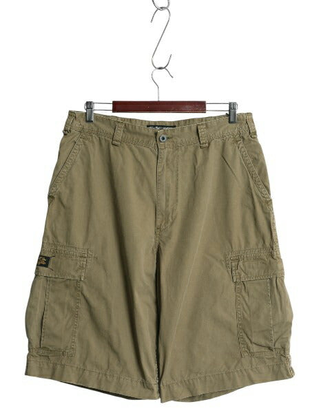 ポロジーンズ ラルフローレン カーゴ ショーツ メンズ 34 / ショートパンツ 短パン ミリタリー ノータック ハーフパンツ コットン ポプリン
