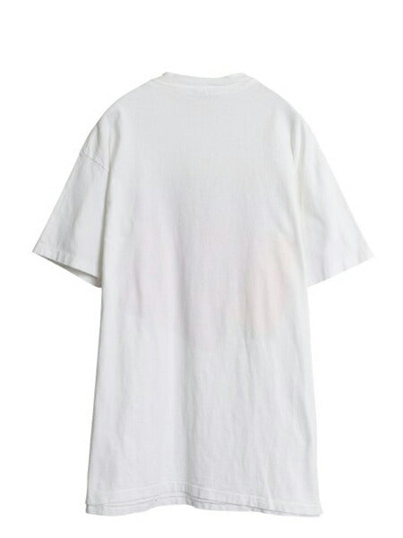 80s USA製 企業物 アート イラスト プリント Tシャツ メンズ XL / ヴィンテージ シングルステッチ ヘビーウェイト 大きいサイズ 当時物 白