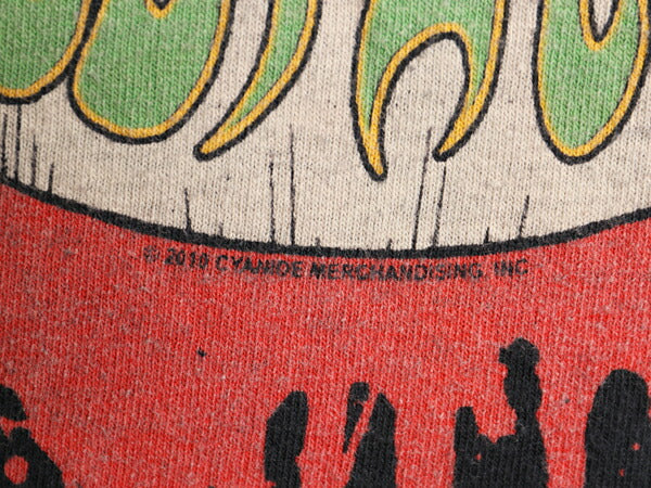 ポイズン イラスト プリント Tシャツ メンズ S / 2010年 オフィシャル スカル ローズ グラフィック アート バンド ロック メタル ブラック