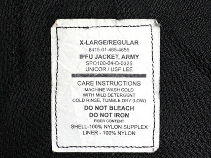 00s 米軍実物 US ARMY ナイロン トレーニング ジャケット X-LARGE REGULAR / 04年製 オールド 軍物 IPFU ミリタリー ブルゾン ジャンパー