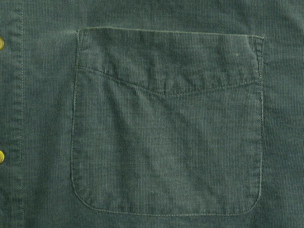 90s OLD GAP クレイジー パターン コーデュロイ 長袖 ボタンダウン シャツ メンズ L 古着 オールド ギャップ 細畝 長袖シャツ マルチカラー