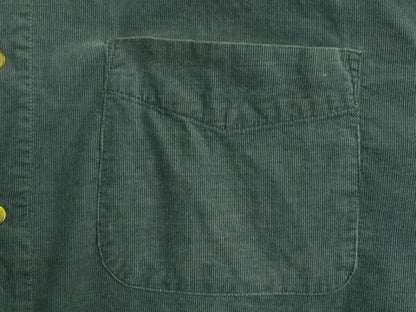90s OLD GAP クレイジー パターン コーデュロイ 長袖 ボタンダウン シャツ メンズ L 古着 オールド ギャップ 細畝 長袖シャツ マルチカラー
