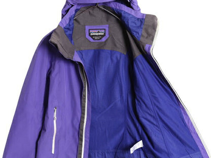 パタゴニア ピオレット ジャケット レディース XS 14年製 Patagonia マウンテン パーカー ナイロン ジャンパー ゴアテックス 撥水 防水 紫