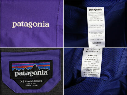 パタゴニア ピオレット ジャケット レディース XS 14年製 Patagonia マウンテン パーカー ナイロン ジャンパー ゴアテックス 撥水 防水 紫