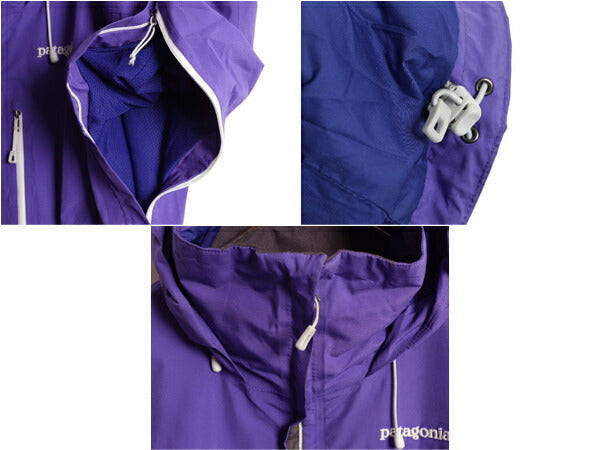 パタゴニア ピオレット ジャケット レディース XS 14年製 Patagonia マウンテン パーカー ナイロン ジャンパー ゴアテックス 撥水 防水 紫