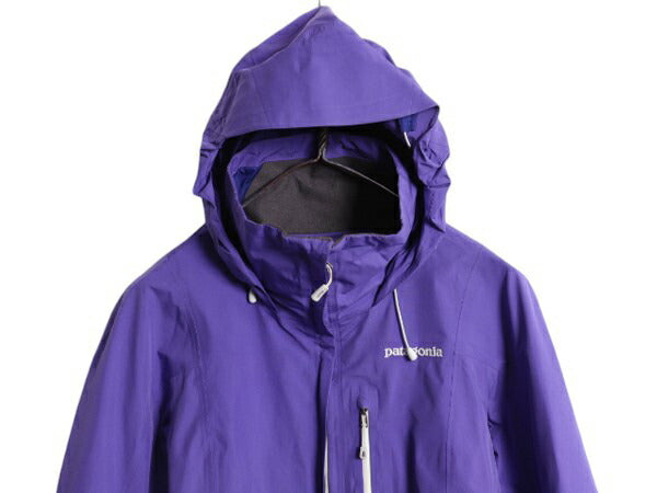 パタゴニア ピオレット ジャケット レディース XS 14年製 Patagonia マウンテン パーカー ナイロン ジャンパー ゴアテックス 撥水 防水 紫