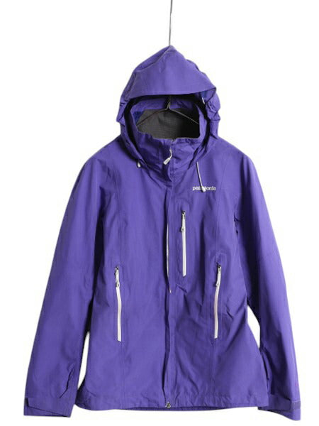 パタゴニア ピオレット ジャケット レディース XS 14年製 Patagonia マウンテン パーカー ナイロン ジャンパー ゴアテックス 撥水 防水 紫