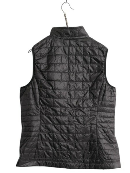 パタゴニア ナノ パフ ベスト レディース L / Patagonia 19年製 中綿 ナイロン キルティング フルジップ アウトドア パッカブル 企業物 黒