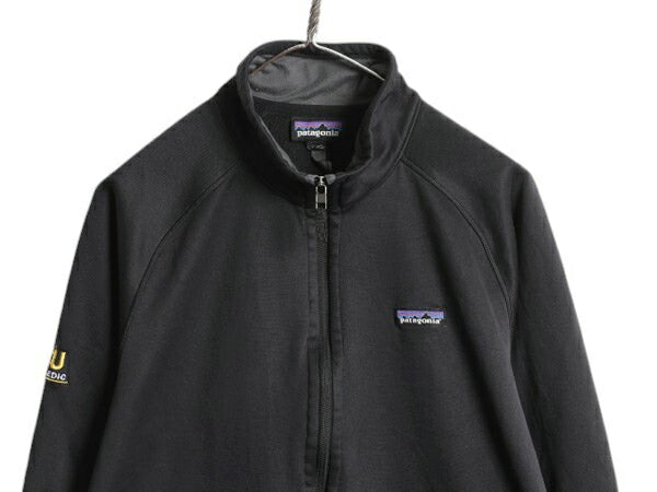 パタゴニア テック フリース ジャケット メンズ XL / 16年製 PATAGONIA アウトドア フルジップ トラック ジャージ ブルゾン ストレッチ 黒